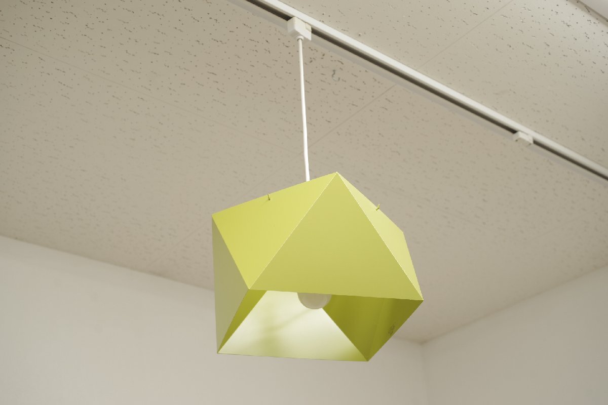 展示品 IDEE イデー ORIORI オリオリ ペンダントライト 天井照明 E26 イエローグリーン 岡嶌要 デザイナーズ ダイニング キッチン モダン
