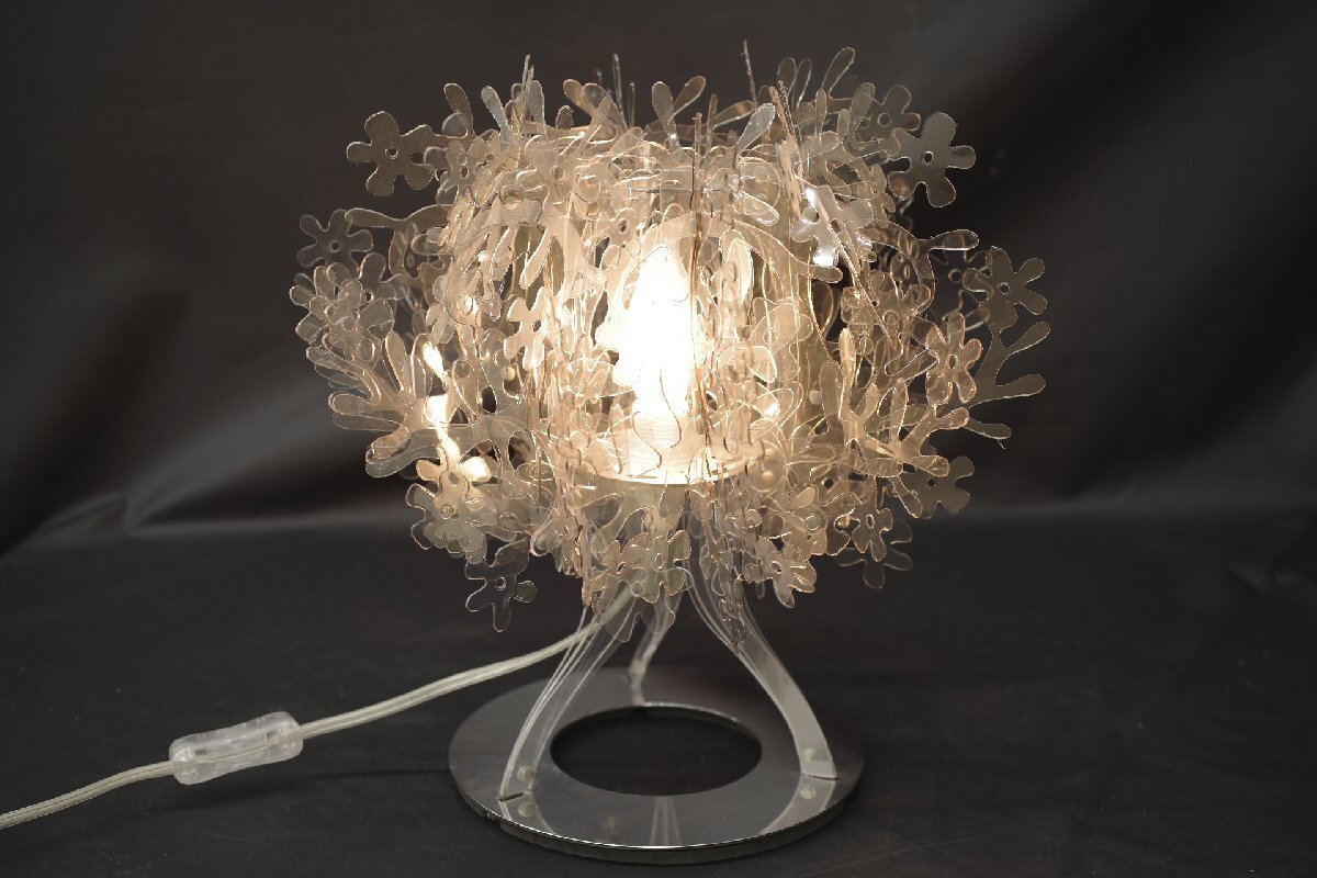 SLAMP スランプ FIORELLA フィオレラ テーブルランプ ナイジェル・コーツ E14 間接照明 クリアカラー フローラル 花 フラワー