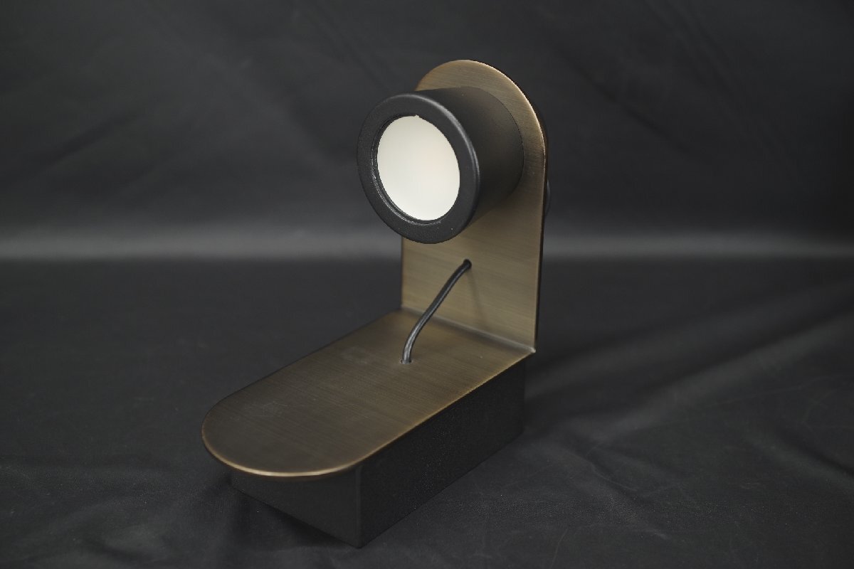 大光電機 LZK-91681YT ブラケットライト 2016年製 真鍮 ブロンズメッキ 100V LED 照明 壁掛け 玄関 店舗 屋外 シンプル モダン ※要工事