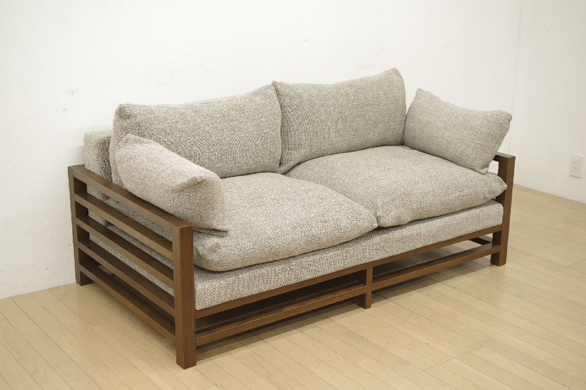 展示品 Ritzwell リッツウェル GRAND LEEWISE グランドリーワイズ 2人掛けソファ 2Pソファ リビング 和モダン