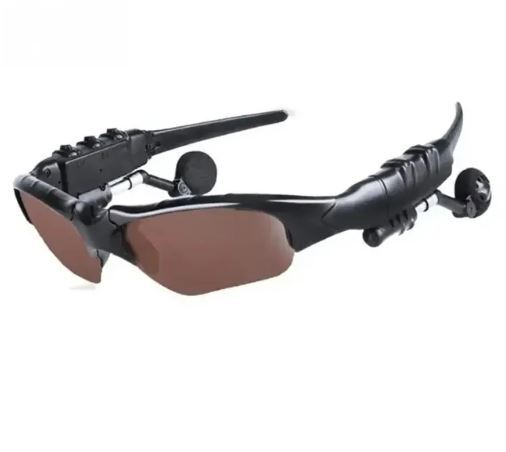 送料無料　ブラウン　茶色　サングラス　マイク　ヘッドフォン　ヘッドホン　ヘッドセット　Bluetooth　ブルートゥース　ワイヤレス