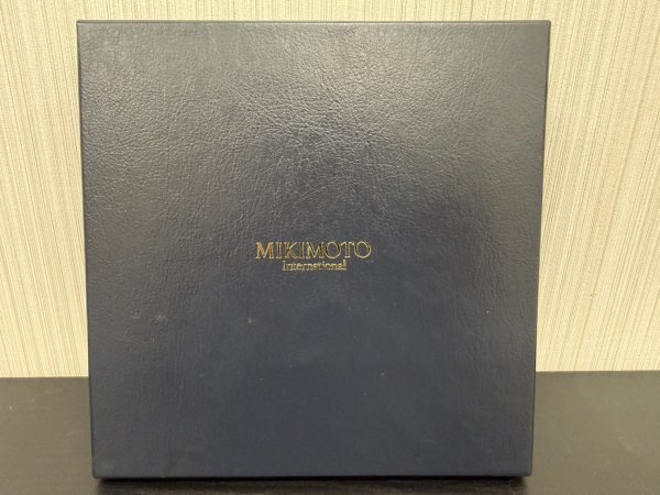 未使用保管品　A3　MIKIMOTO　ミキモト　御木本　御木本真珠　カトラリー　スプーン　楽器　音符　元箱付き　現状品