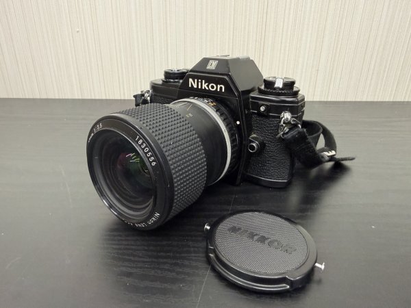 Nikon　ニコン　EM　ブラックボディ　SERIES E Zoom 36-72㎜ 1:3.5　一眼レフ　フィルムカメラ　シャッター音OK　現状品