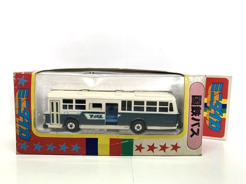 【昭和レトロ】 ダイキャスト製ミニカー　ミニダイカシリーズ　1/85 国鉄バス　【要商品ページ熟読】