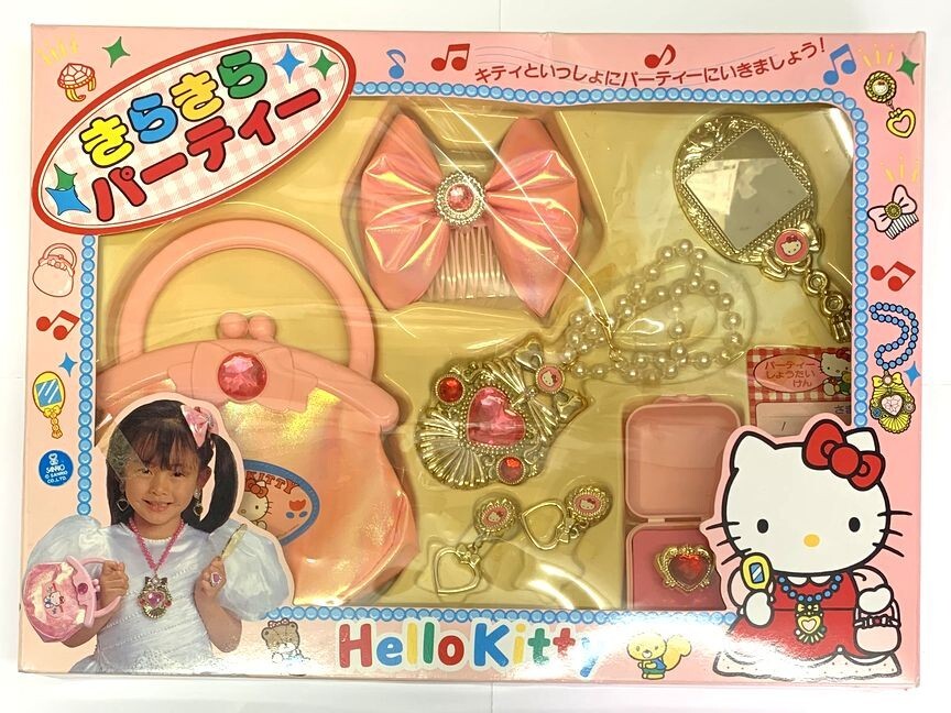 レトロ品　カワグチ　ハローキティ　きらきらパーティー　(外箱ダメージあり)