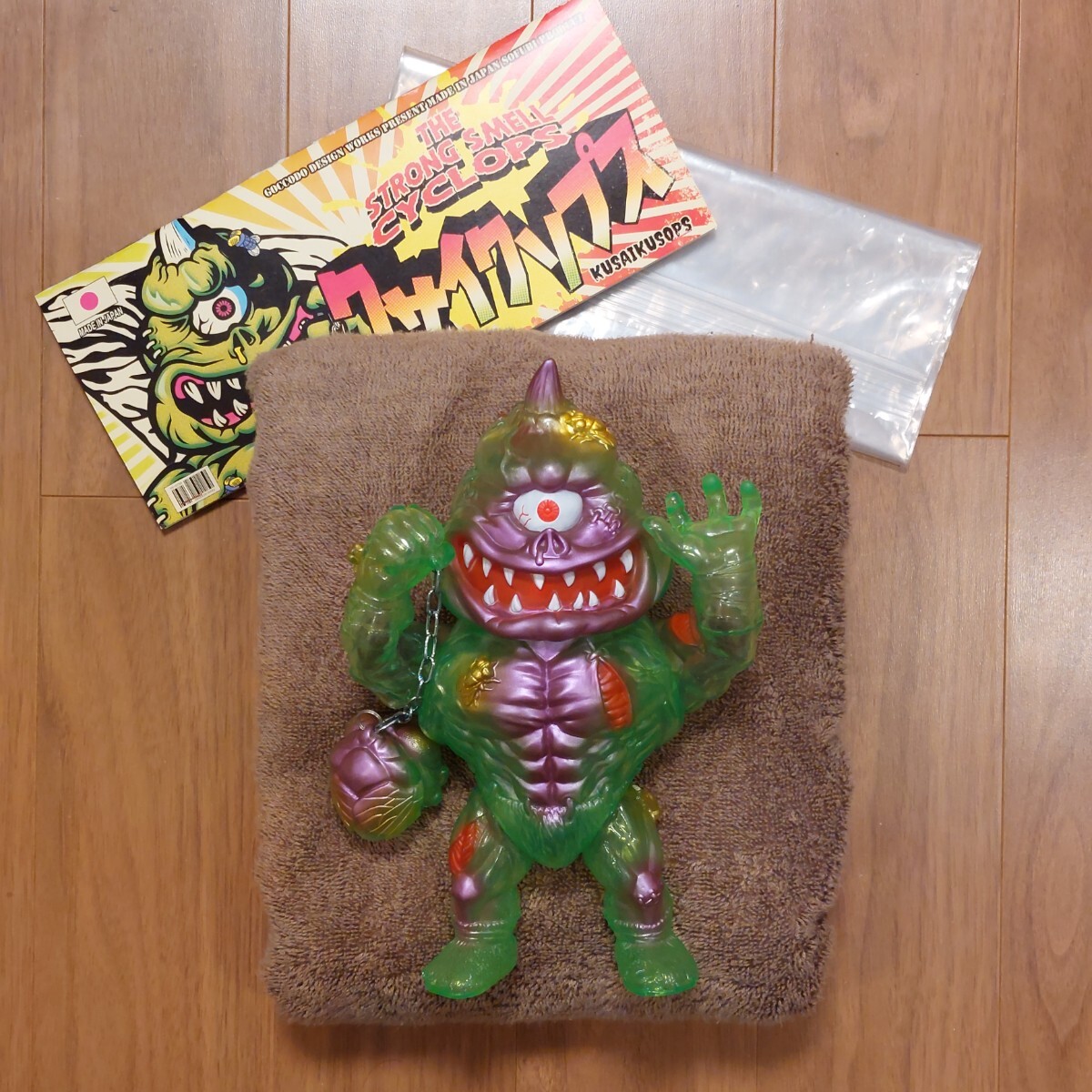 ゴッコ堂 クサイクソプス REALHEAD LIFE 2 ver. クリアグリーン成型 GOCCODO 真頭玩具 リアルヘッド RXH