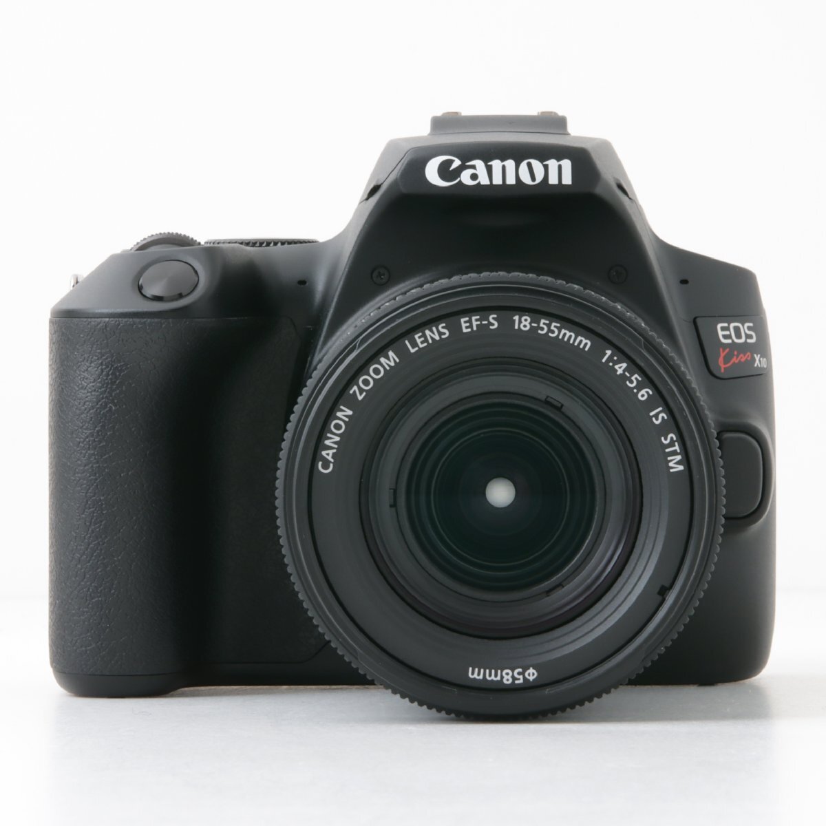 1円～ Canon キヤノン デジタル一眼カメラ EOS Kiss X10　/　EF-S 18-55mm 4-5.6 IS STM　【簡易動作確認品】