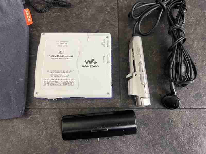 CT13627　SONY ソニー MDウォークマン MZ-E700 ポータブルMDプレーヤー