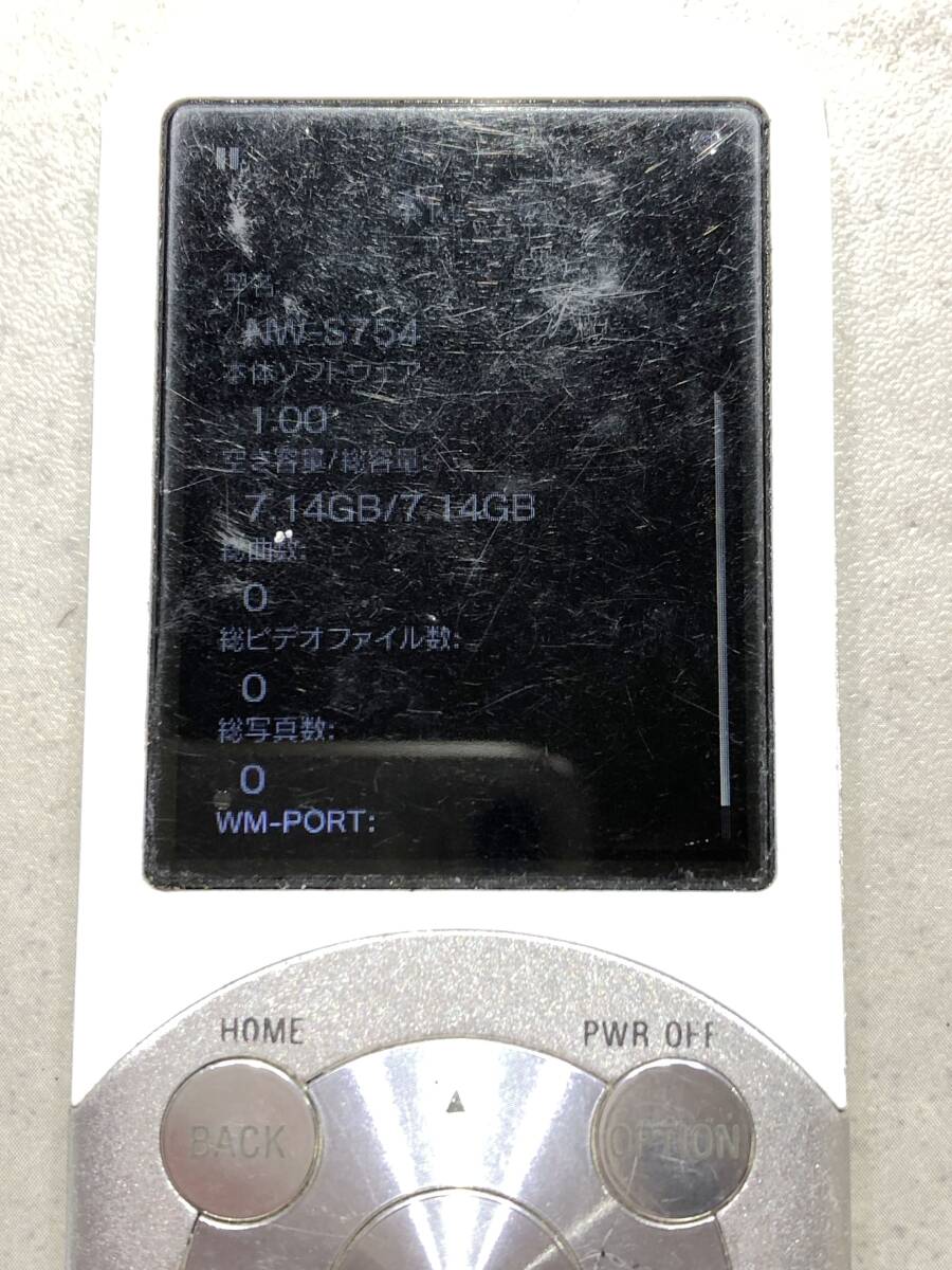 SA1054　SONY ソニー ウォークマン NW-S754 ジャンク