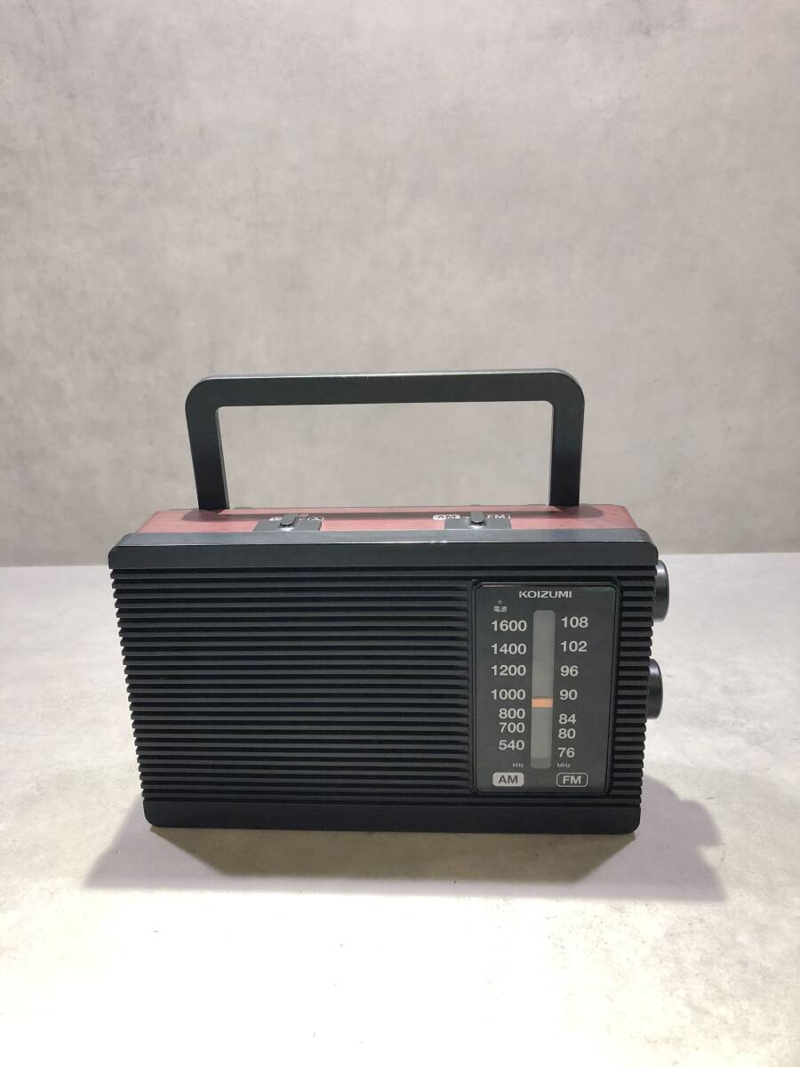 SA1083　ホームラジオ　SAD-7228　AM/FMラジオ受信　2024年製