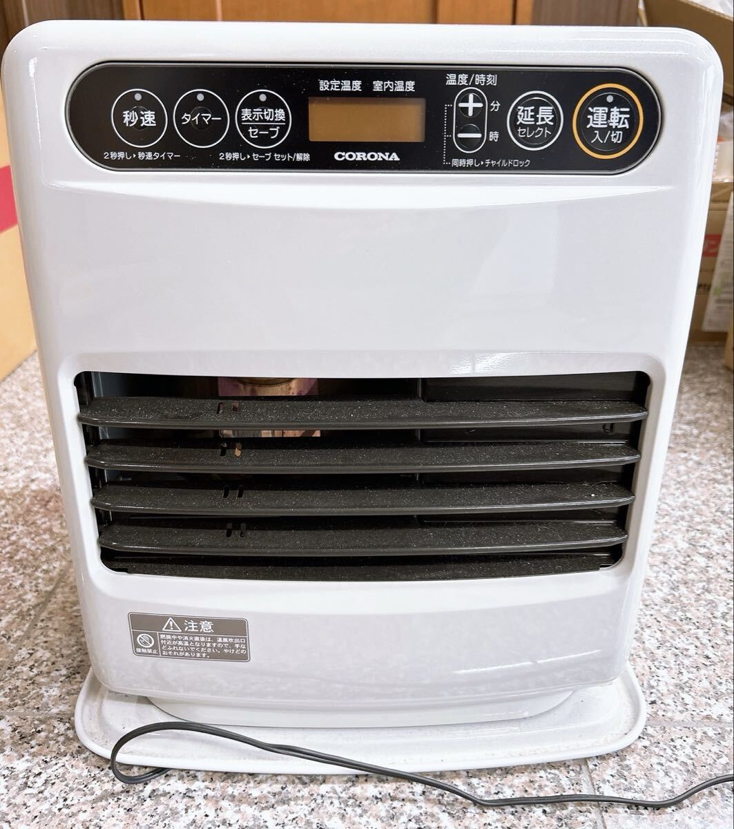1円　CORONA FH-G3223E3 コロナ石油ファンヒーター　ストーブ　空調家電　冷暖房器具　説明書　通電確認済み