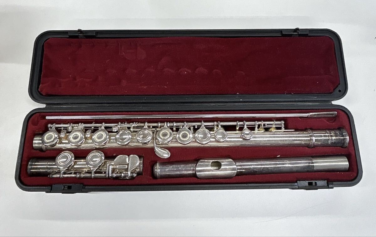 1円　YAMAHA フルート　ヤマハ　281Sモデル　総銀製モデル　管楽器　付属品ケース