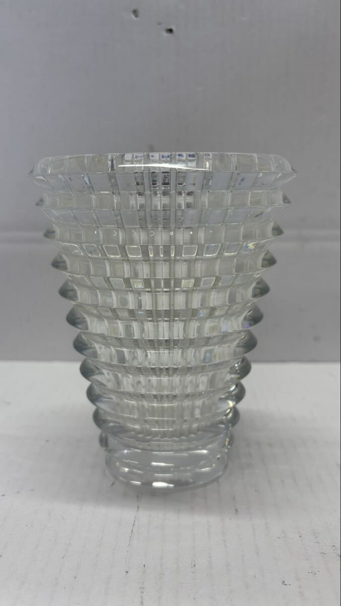 1円　Baccarat バカラ　アイベースS クリスタル　クリア　食器　花瓶　グラス　インテリア　置物