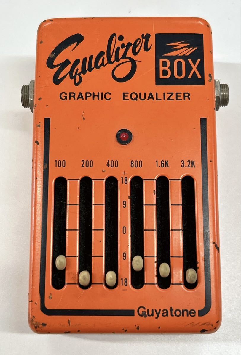 1円Guyatone グヤトーン PS-105 Equalizer Box GRAPHIC EQUALIZER グラフィック イコライザー エフェクター