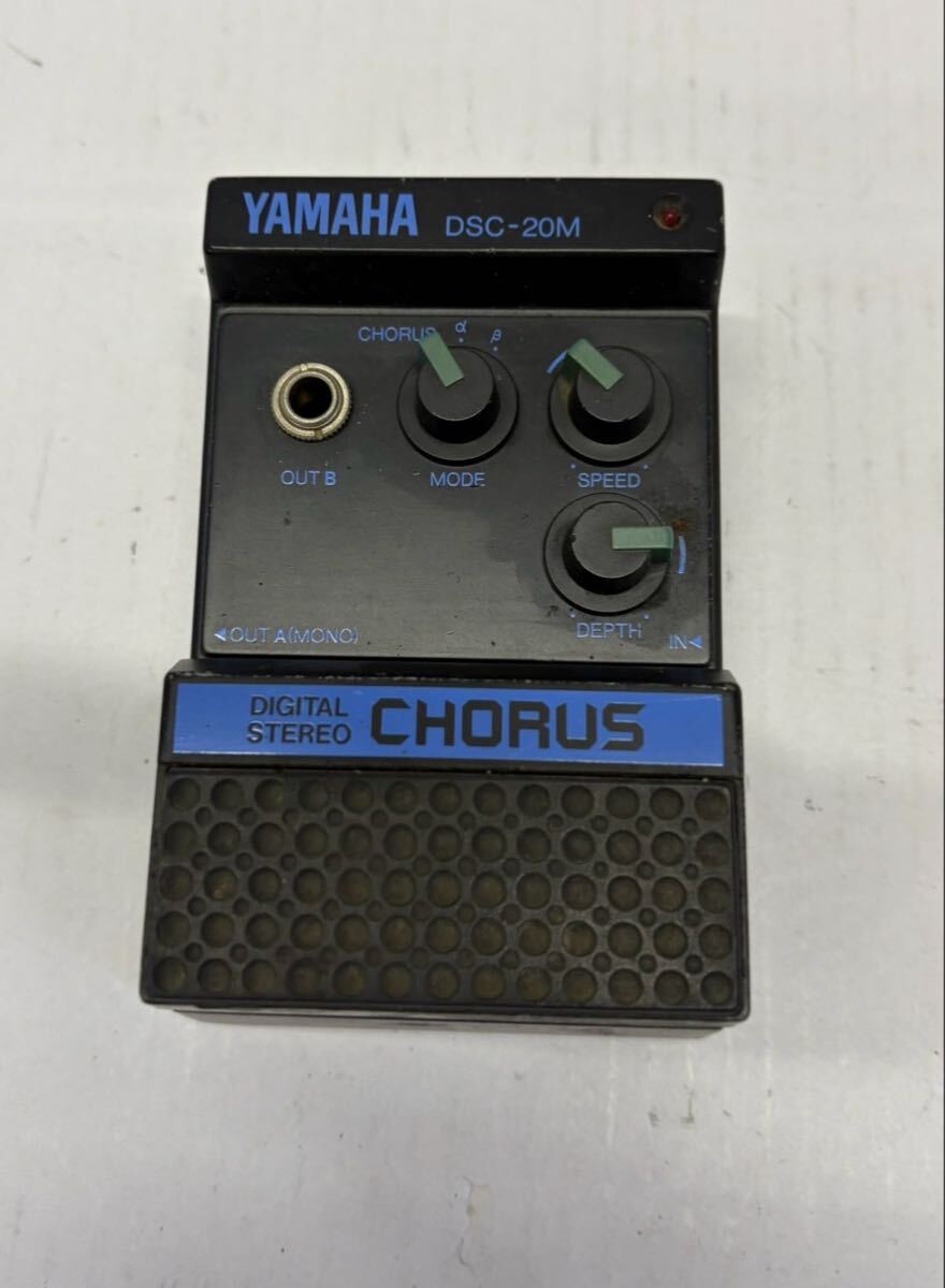 1円　YAMAHA DSC-20M デジタルスタジオコーラス　エフェクター　ヤマハ　音響機器　日本製
