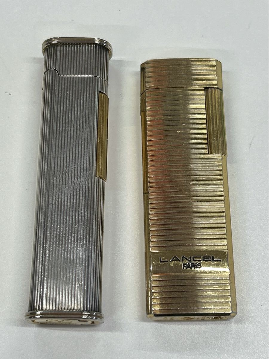 1円　Valentino ガスライター　コンビカラーLANCEL ランセル ガスライター 2800 ゴールドカラー　まとめ　着火未確認