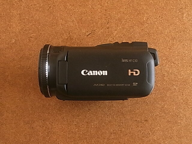 Canon キヤノン iVIS HF G10 ビデオカメラ 2スロット/透明感ある画質 送料630円～ 使用少