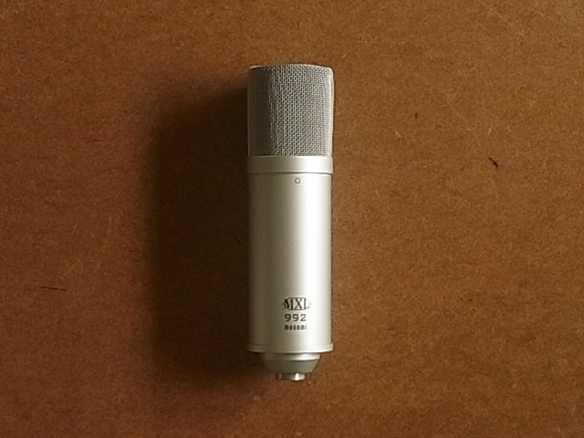 MXL 992 コンデンサーマイク 送料440円　中古良品