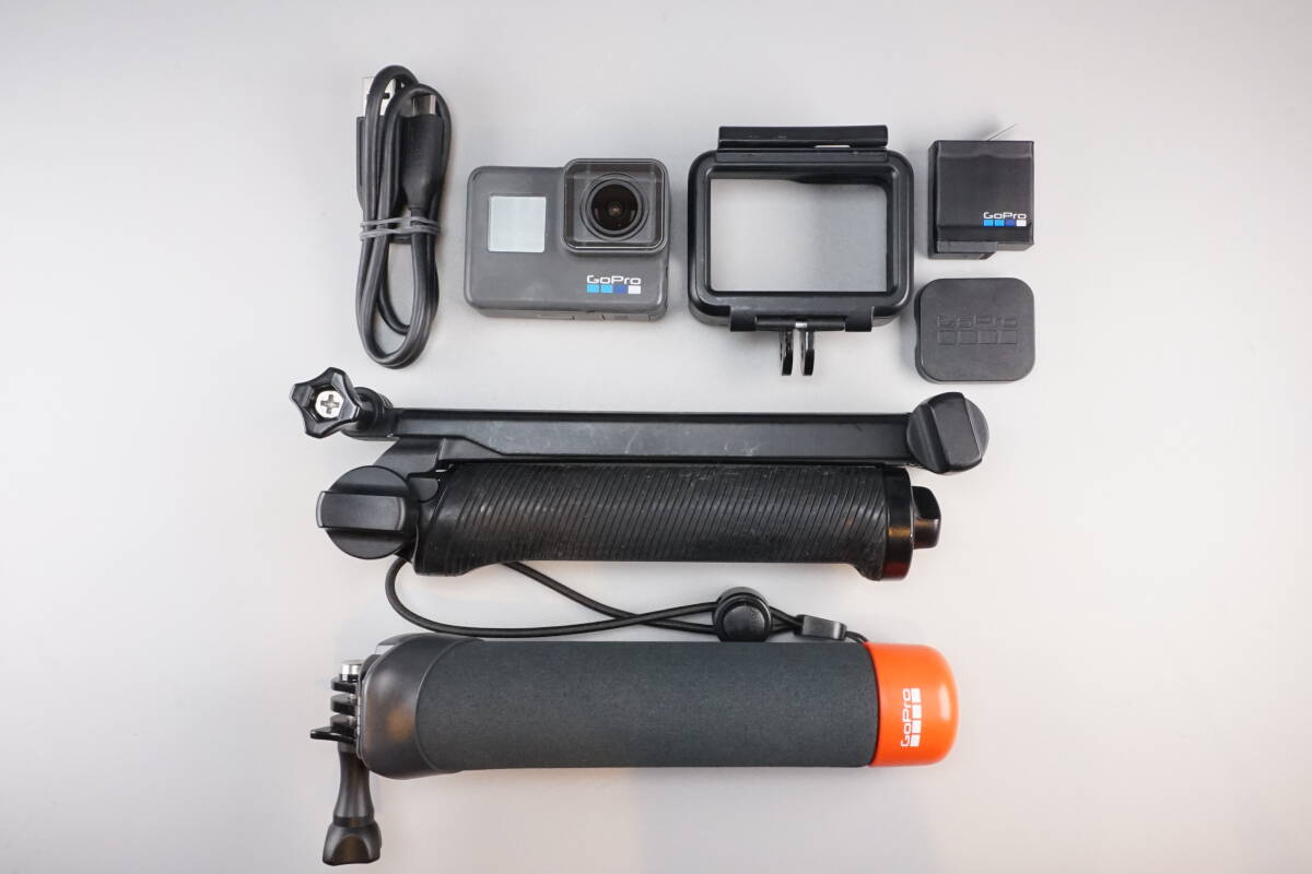 【美品・動作確認済】GoPro HERO6 BLACK CHDHX-601-FW おまけ多数