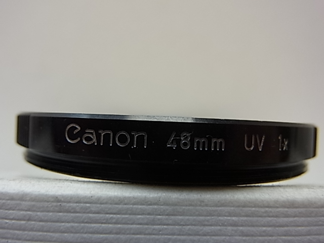 送料110円～　Canon　キャノン　UV　1x　48mm　管理no.1
