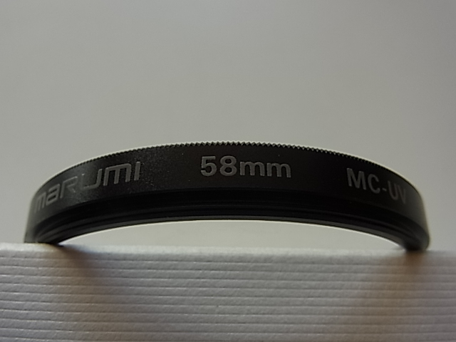 送料110円～　marumi　マルミ光機　MC-UV　58mm　管理no.19