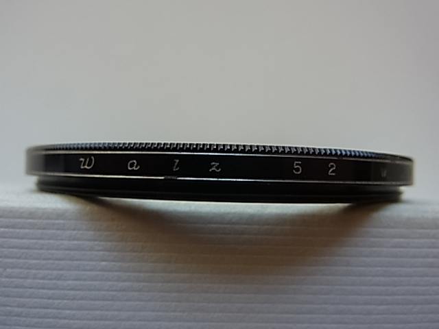 送料110円～　WALZ　ワルツ　w.uv　SL39・3　52mm　管理no.1　　薄枠