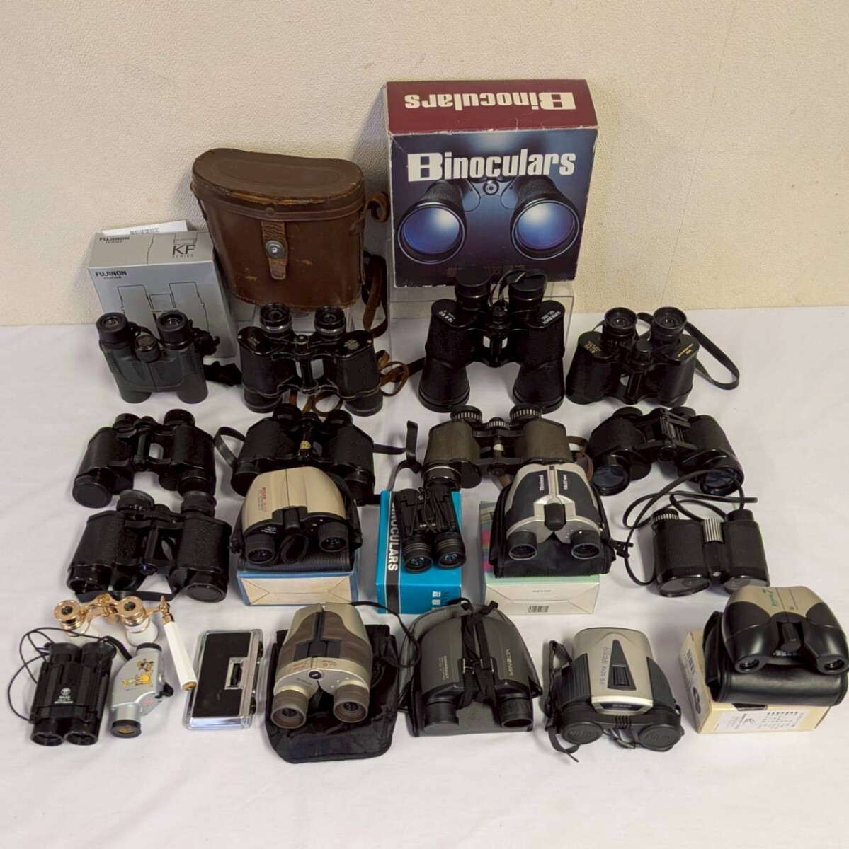 エ0324 双眼鏡 まとめ 大量 セット ニコン ミノルタ ケンコー フジノン NIKON MINOLTA FUJINON Kenko NIPPON KOGAKU