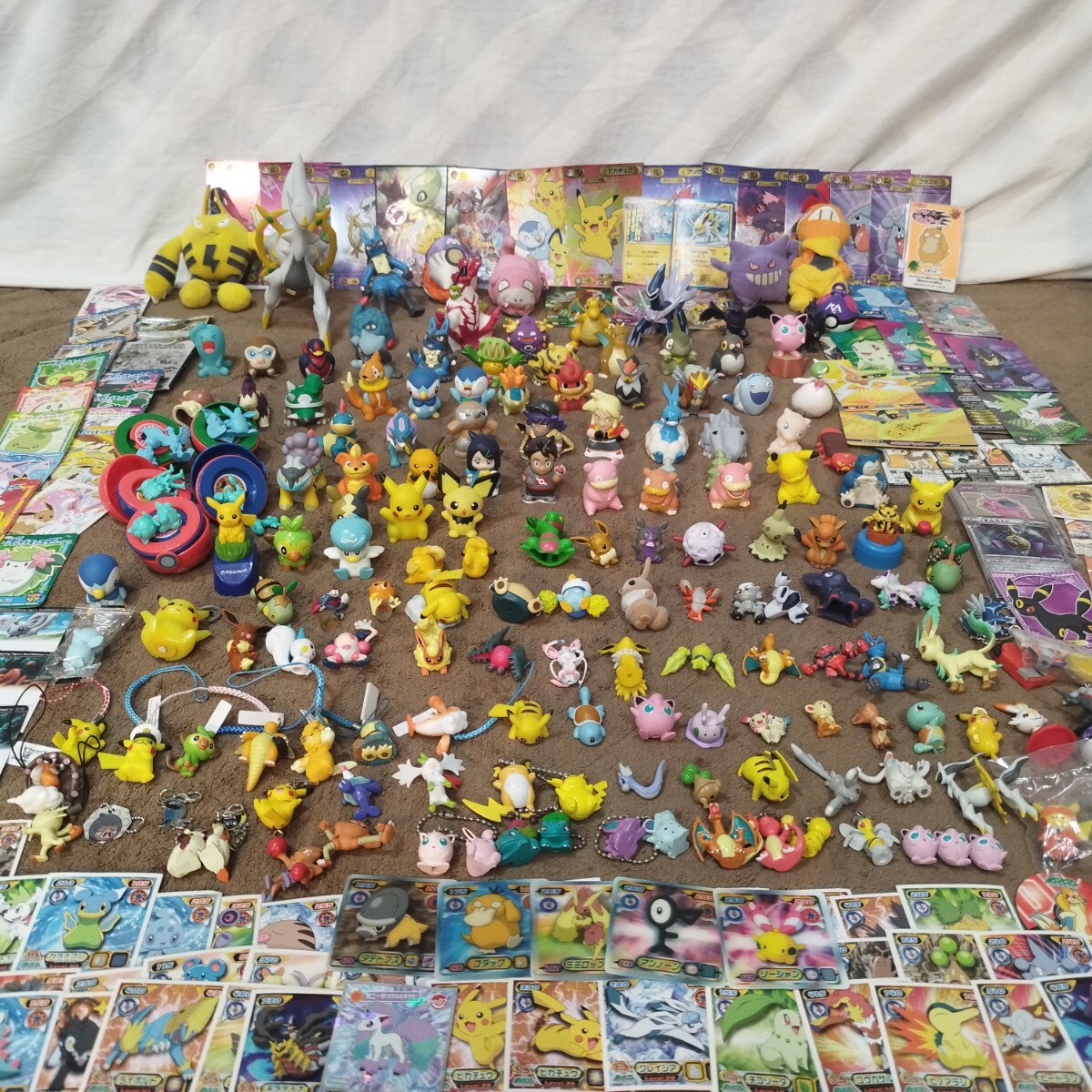 ポケモン フィギュア 指人形 シール カード ぬいぐるみ マスコット 当時物 初代 伝説 ミニ まとめ 大量 セット Pokemon 検)初期 モンコレ