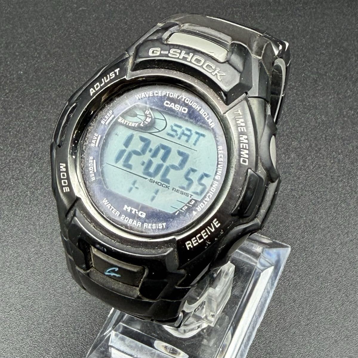 【CASIO】カシオ ◆ G-SHOCK MTG-910DJ Gショック タフソーラー 電波ソーラー デジタル メンズ 腕時計 ブラック SH260318-031