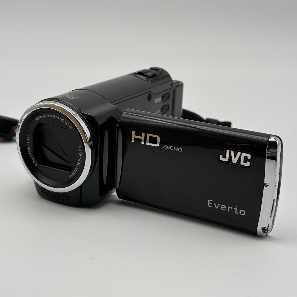 【動作未確認】JVC ビクター ◆ Everio GZ-HM450-B エブリオ ハイビジョンビデオカメラ ブラック SH260317-037