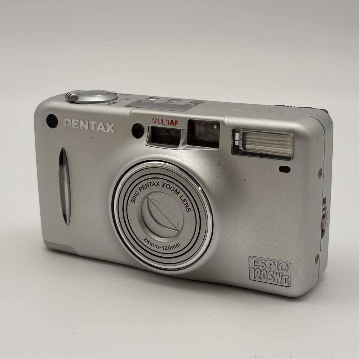 【動作未確認】PENTAX ペンタックス ◆ ESPIO 120SW II コンパクトフィルムカメラ シルバー TY260313-010