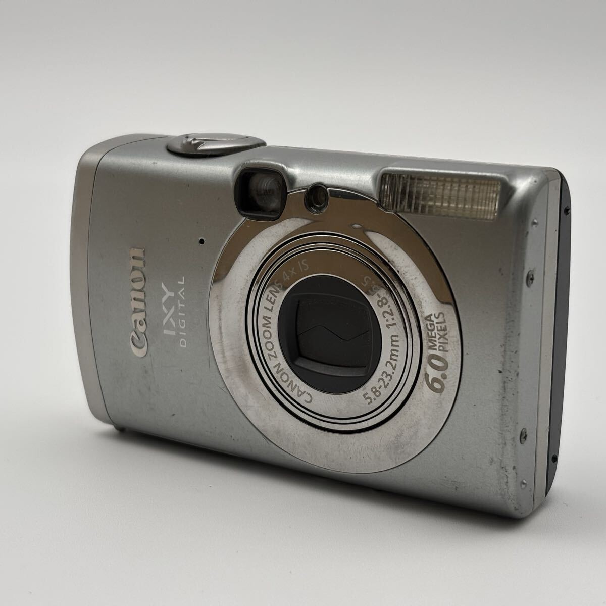 【通電OK】Canon キャノン ◆ IXY DIGITAL 800 IS イクシー シルバー コンパクトデジタルカメラ GT260312-033A