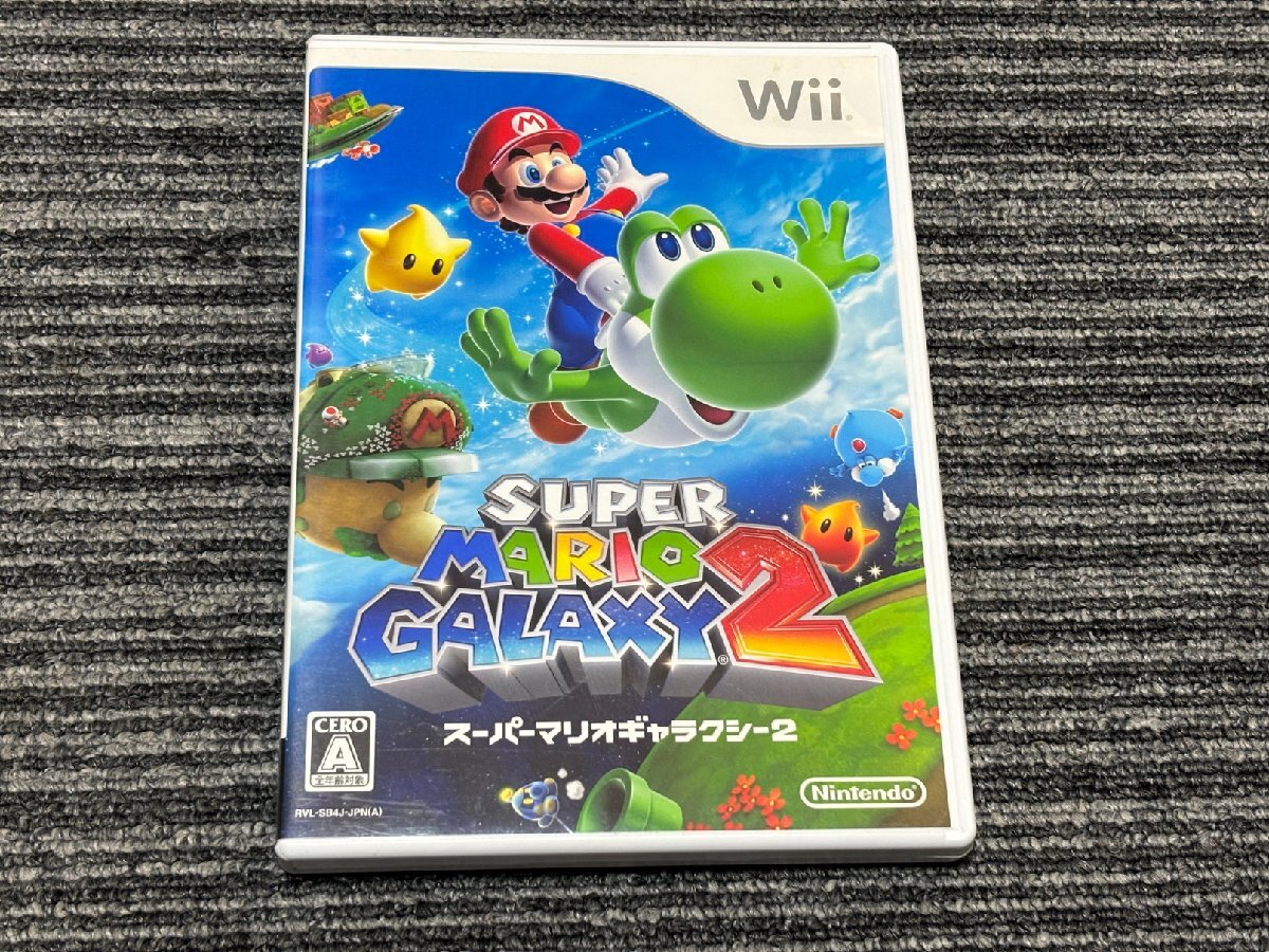 Wii ソフト スーパーマリオ ギャラクシー2 任天堂 ウィー （2）