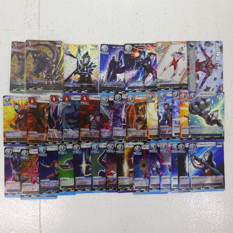 ★中古★ULTRAMAN CARD GAME まとめ売り 傷ありカードAP/RRR/RR (ガイア/ティガ） ★【CA065】