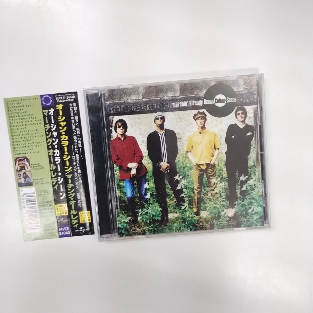 ♪ オーシャン・カラー・シーン　OCEAN COLOR SCENE　マーチング・オールレディ　MARCHIN' ALREADY　MVCE-24040　日本盤 ボーナス 4曲入 CD