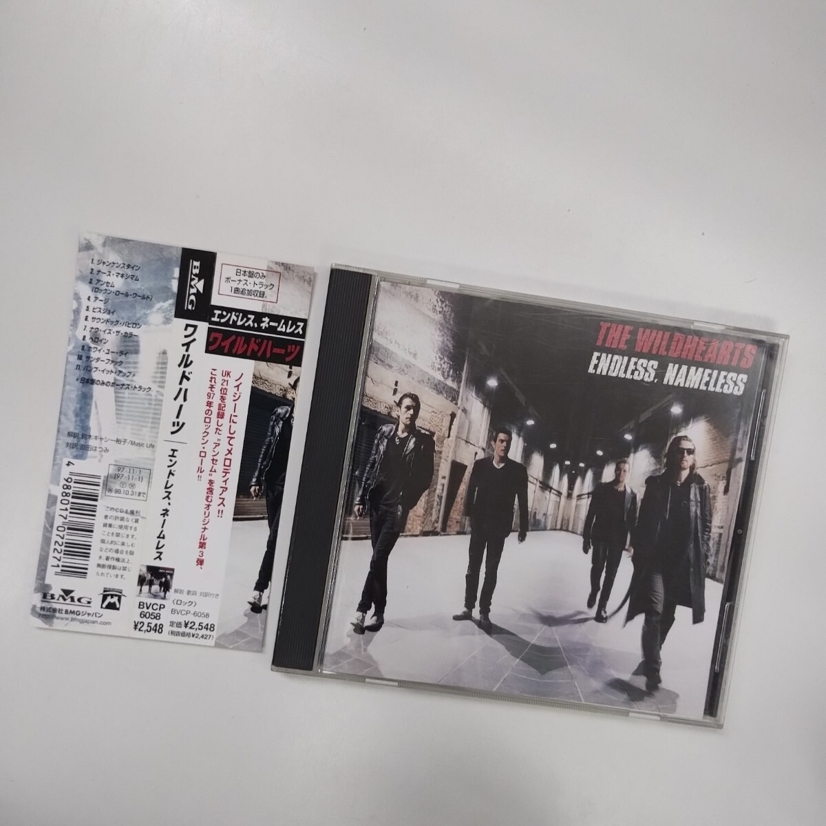 ♪ ワイルドハーツ　WILDHEARTS　エンドレス・ネームレス　ENDLESS, NAMELESS　BVCP-6058　日本盤 CD