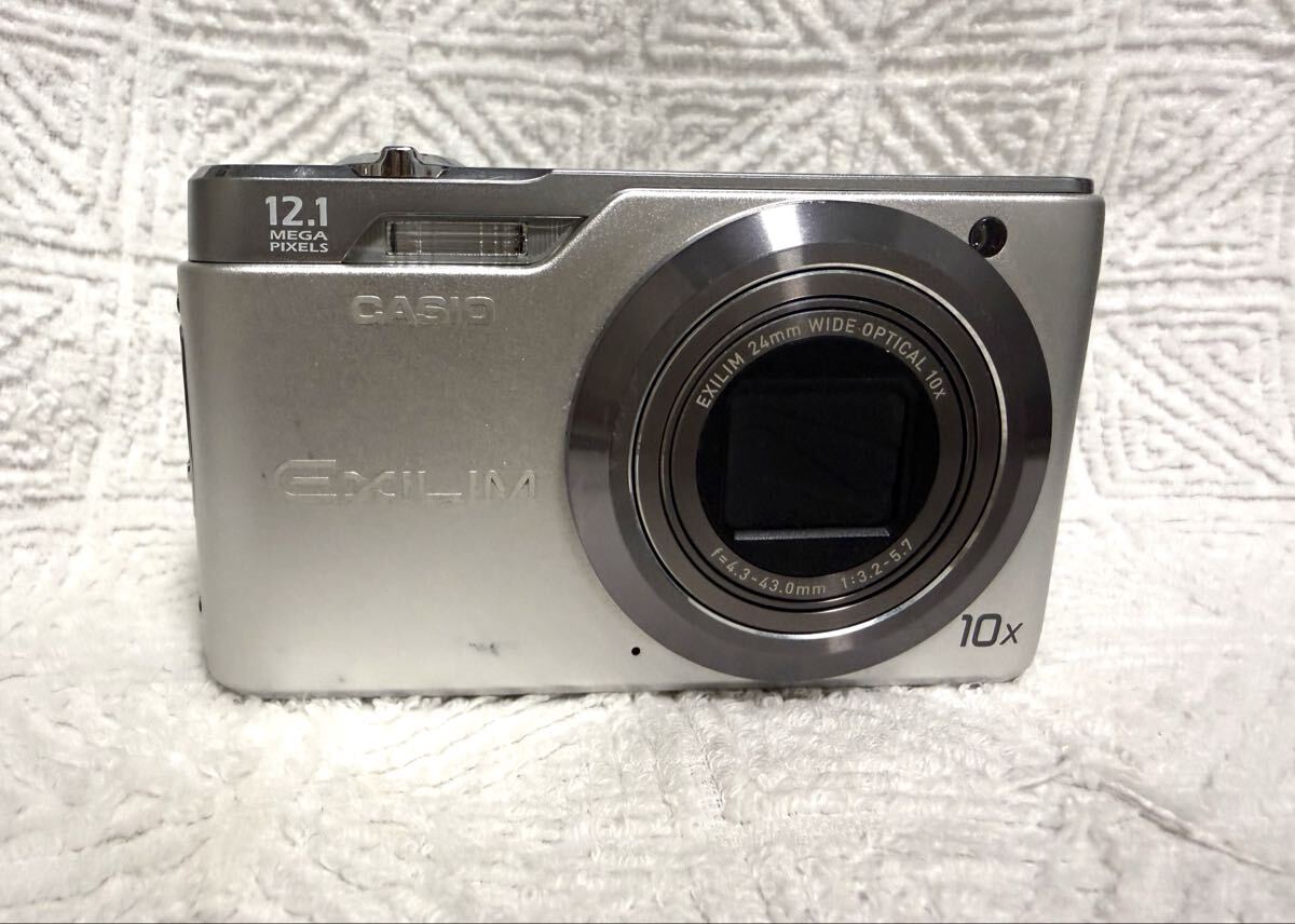 CASIO EXILIM コンパクトデジタルカメラ シルバー EX-R5
