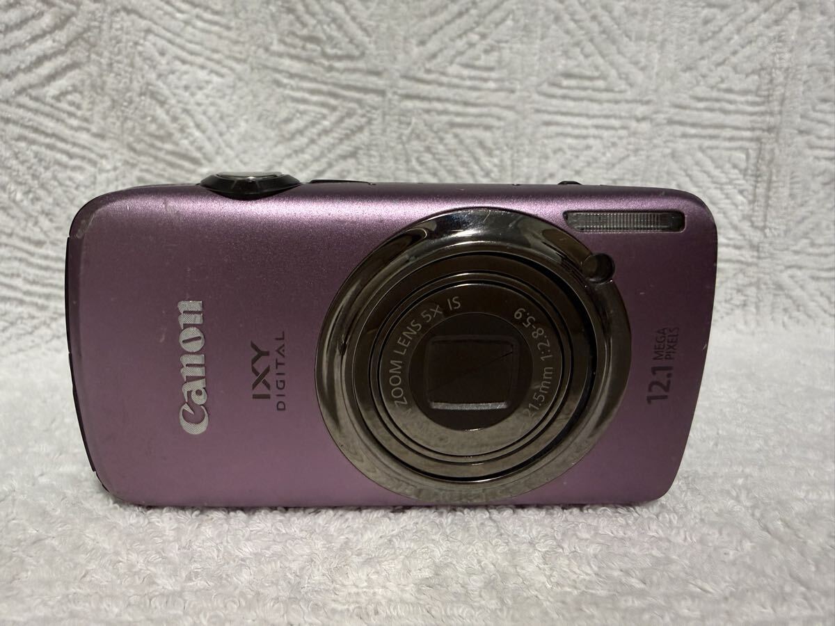 Canon キャノン IXY930 IS コンパクトデジタルカメラ イクシー パープル DIGITAL