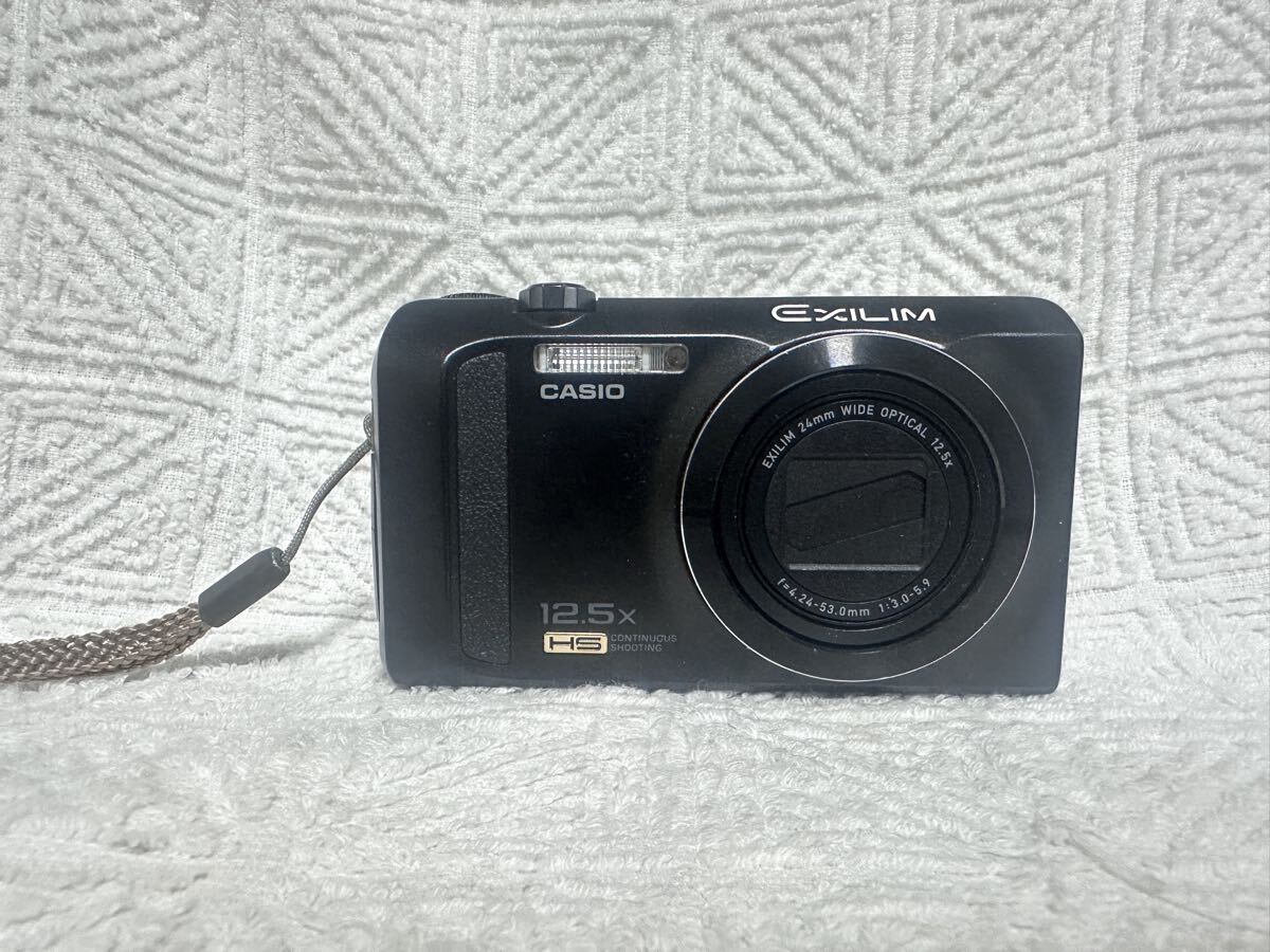 CASIO EXILIM コンパクトデジタルカメラ EX-ZR200 ブラック