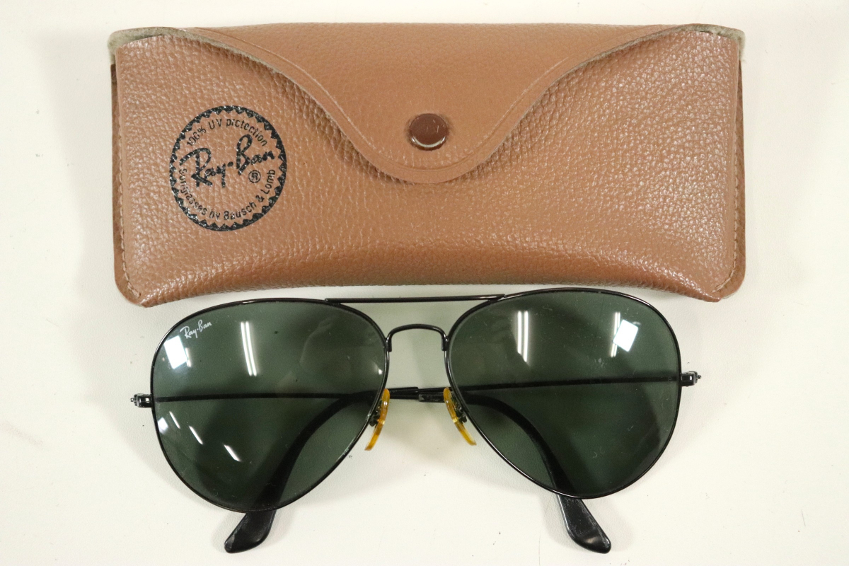 RayBan レイバン サングラス RB3025 L2823 62□14 アビエーター ケース付 グリーンレンズ ラージ_0JF_D0325-J006