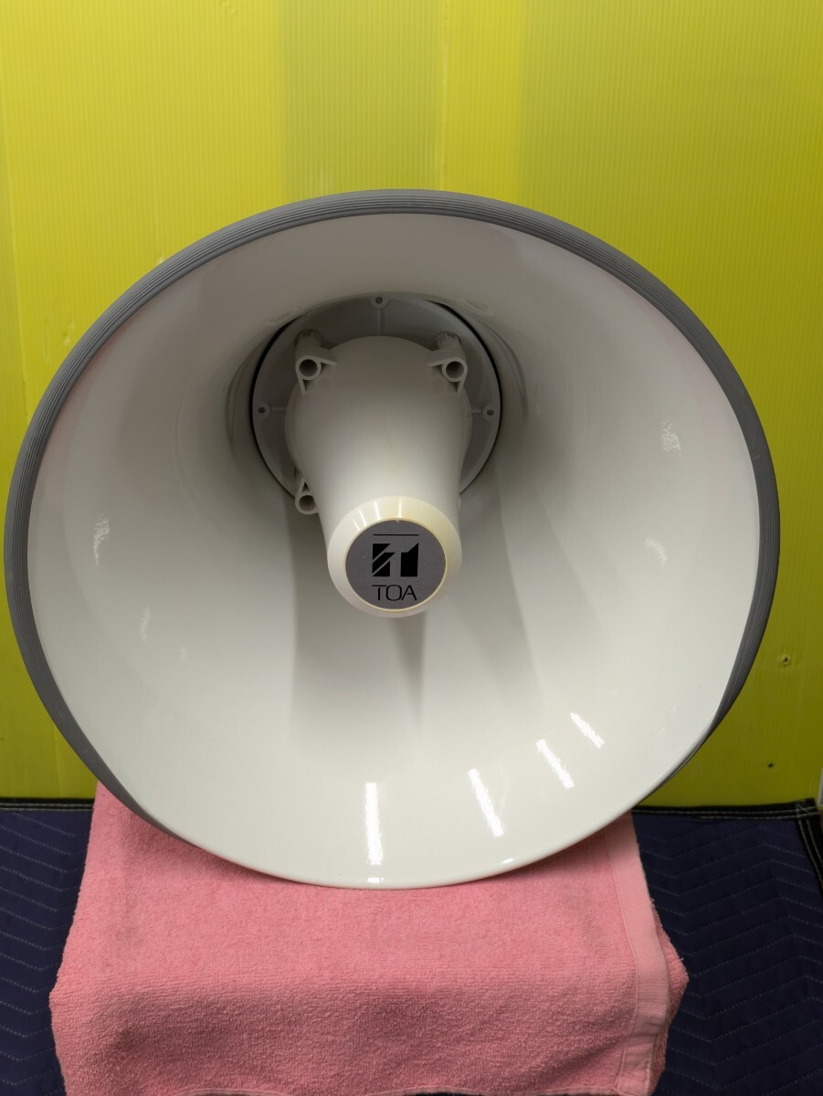 TOA株式会社 HORN SPEAKER TC-715AM 動作未確認 取説付 使用感少な目 2010年製 中古現状品 TOA トーア ホーンスピーカー 拡声 放送 街宣 弐