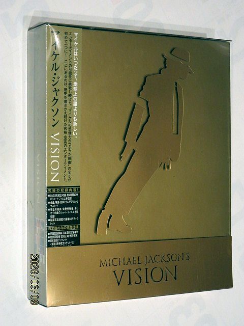 ★☆【7284】 VISION　完全生産限定版（マイケル・ジャクソン）☆★