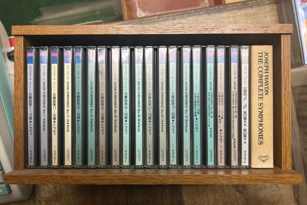 ハイドン 交響曲全集／アンタル・ドラティ 【中古CD】 35CD＋1CD HAYDN COMPLETE SYMPHONIES ANTAL DORATI キャビネット K25Y-1059/90