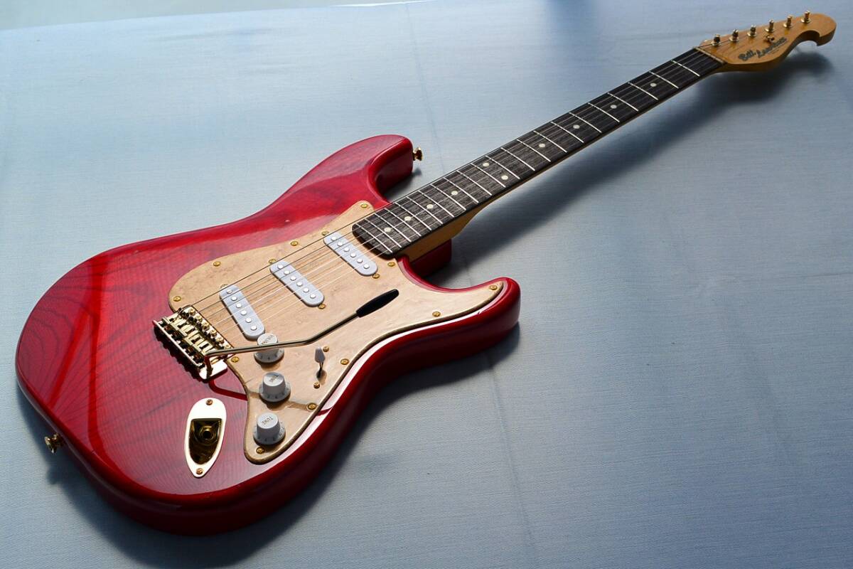 Bill Lawrence BC2R-70G Mod. アッシュ？ センター2ピース？ 特製バーズアイピックガード等 90年代 整備&クリーニング済み #26 C01-01