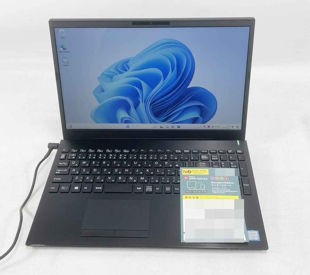 SONY VAIO ノートパソコン VJPH22C11N Core i5-9300H メモリ8GB Windows11 Pro ソニー ノートPC 1円～