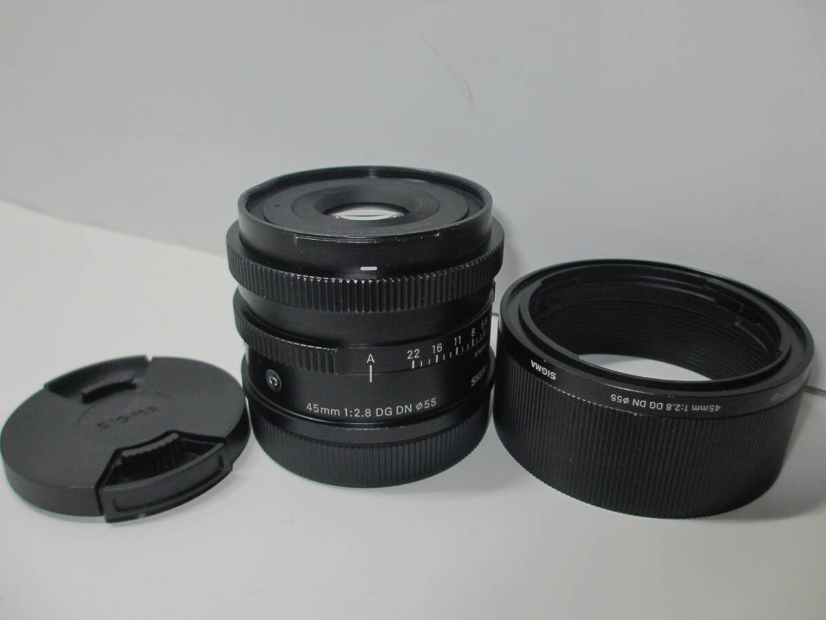 シグマ Lマウント contemporary 45mm f2.8 DG DN (019) ■ 10728