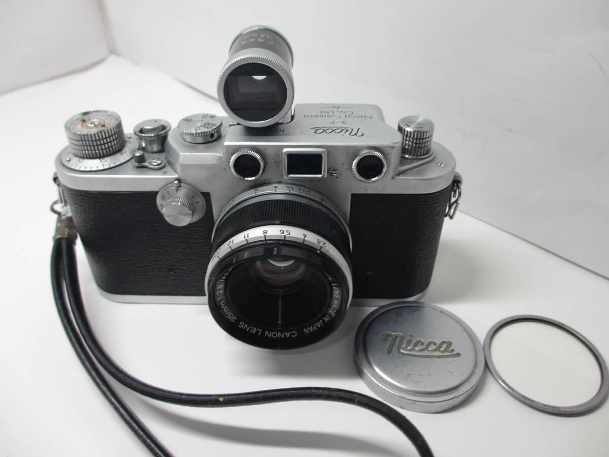 Nicca ニッカ 3-F ( Canon L 35mm f2.8 付き) ■ 10729