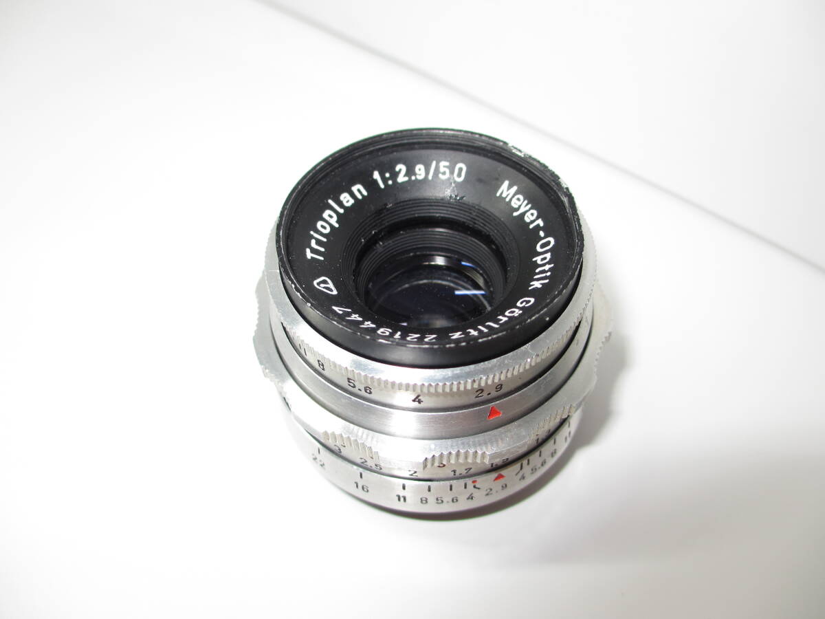 Meyer-Optik Grlitz Trioplan 50mm f2.9 ( バブルボケ) Exakta マウント ■ 10729