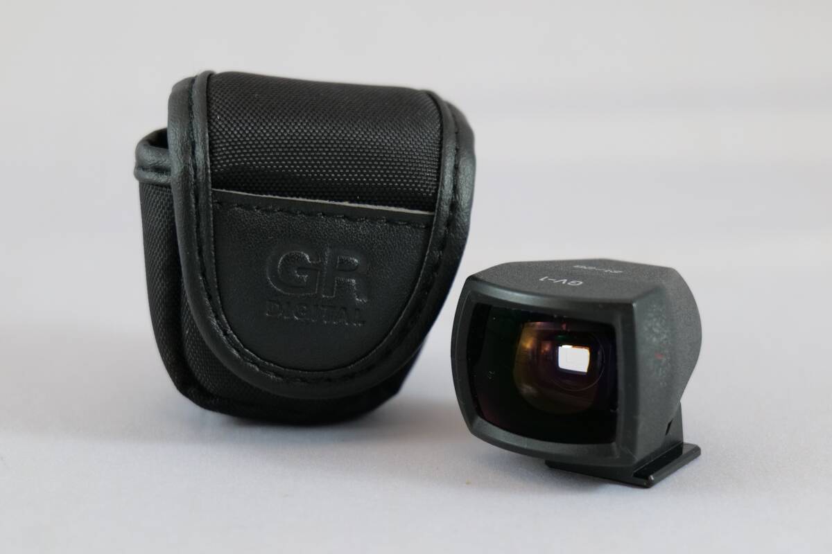 RICOH GV-1 21/28 リコー 外部ビューファインダー GV-1 21/28 GR用 外付けビューファインダー 【A0052】