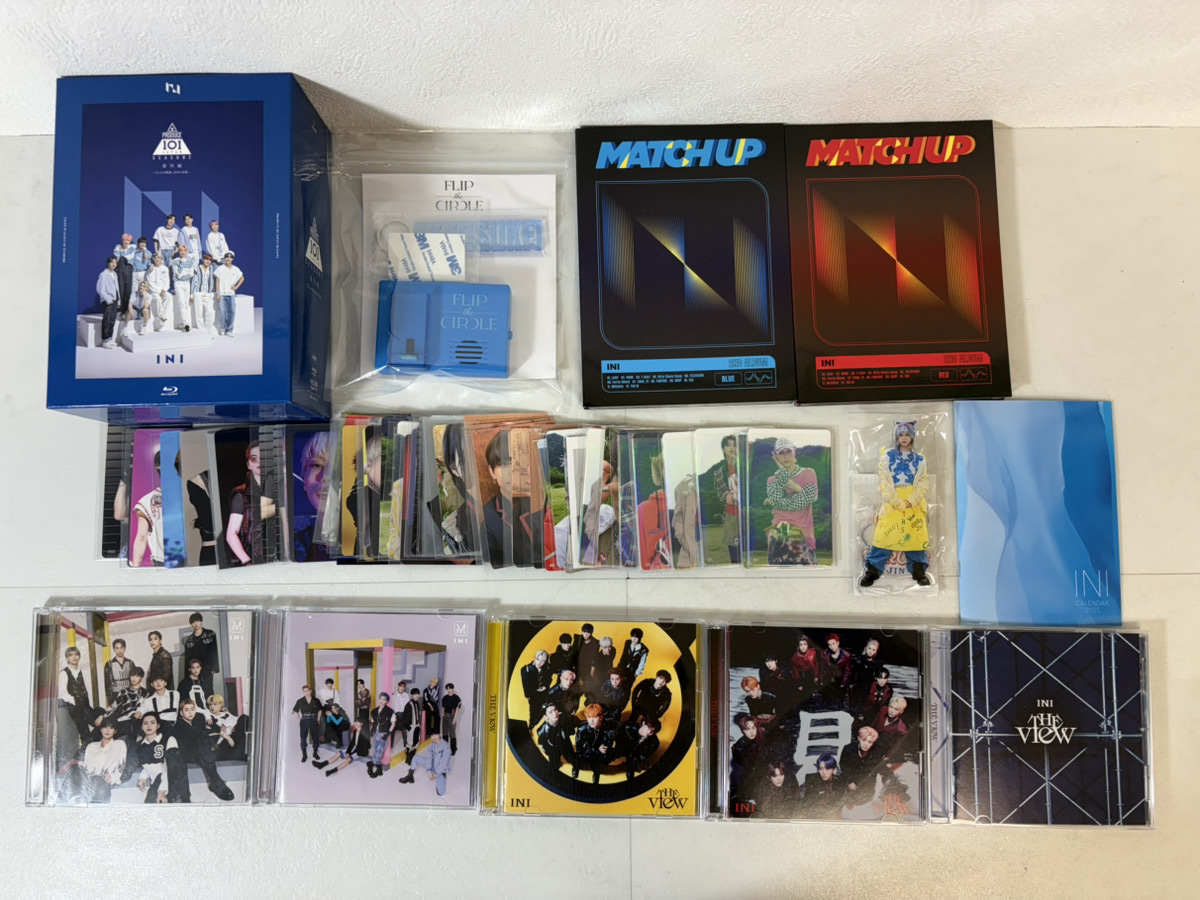 13383-014★INI グッズ 大量まとめ売り CD Blu-ray トレカ アルバム MATCH UP THE VIEW 未開封あり★